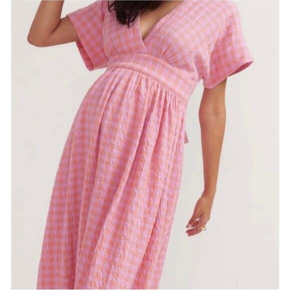 Hatch Pink Midi Dress - Picture 2 of 13